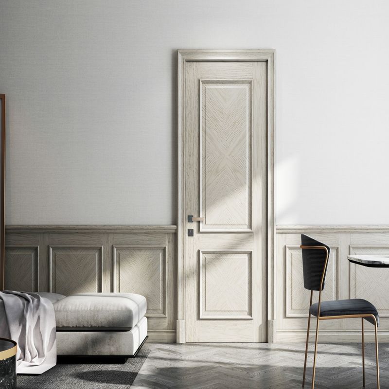 Puertas interiores de madera de apertura lateral contemporánea para habitaciones interiores populares