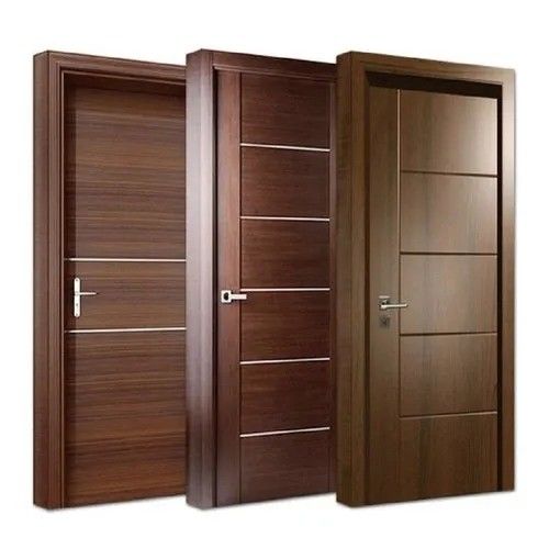 Puertas de interior de madera de diseño moderno Puertas de habitación de madera de lujo para actualizar el dormitorio