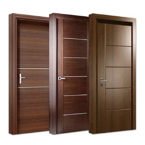Pintura superficial acabado de madera material principal Puertas interiores para la casa de lujo personalizada