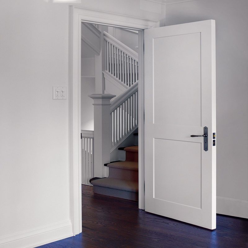 YALIG Puerta interior de estilo americano de diseño moderno y color personalizado para impermeabilizar