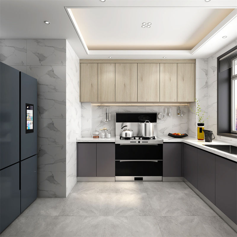 Modernice su cocina con armarios de madera de estilo europeo y despensa en 2022