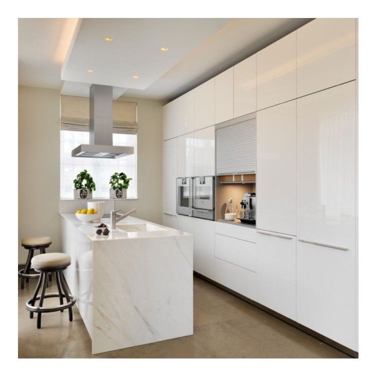 Armarios de cocina modulares 2024 Color de chapa personalizado para cocina de lujo de madera moderna