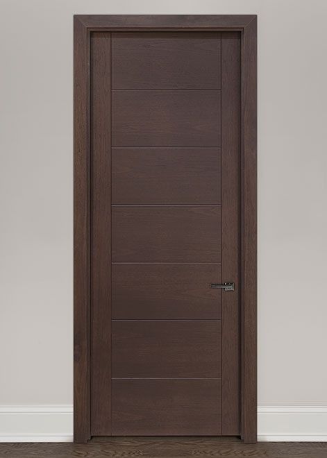 Puerta de estilo americano de polímero profesional de diseño personalizado moderno MDF Puerta de interior