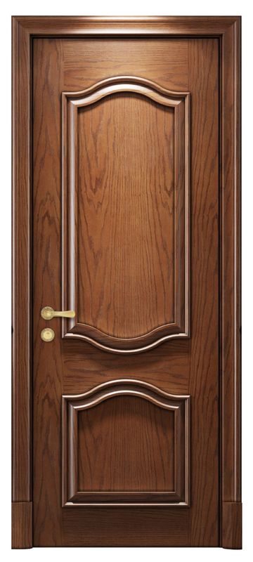 Puerta de estilo americano de polímero profesional de diseño personalizado moderno MDF Puerta de interior
