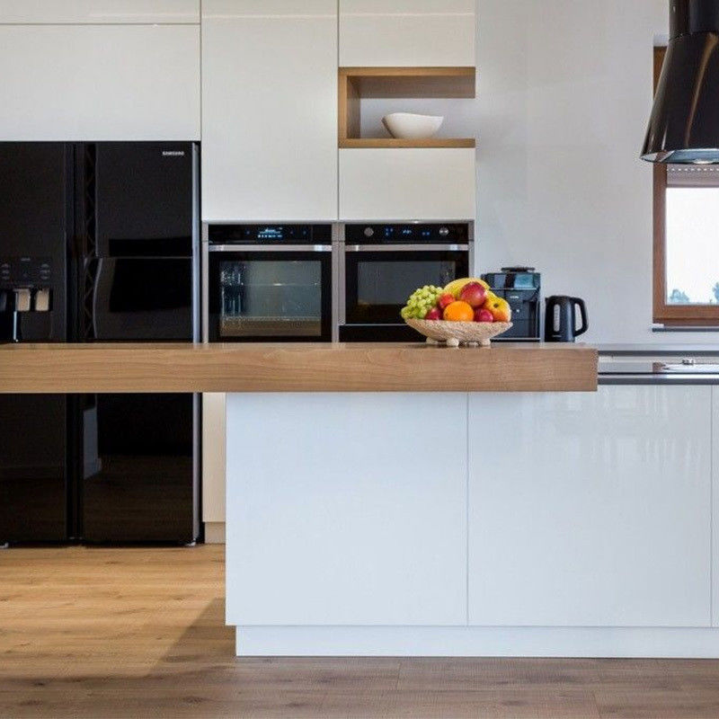 Customizar el gabinete de cocina muy ODM / OEM para el diseño moderno