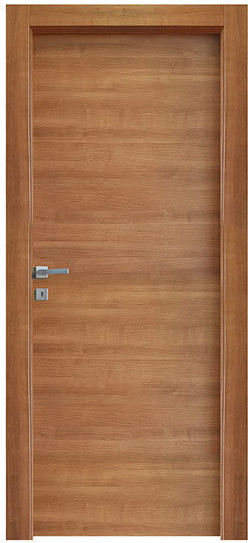 Puerta de madera de lujo interior moderna de alta gama Puerta de polímero personalizada para una instalación simple