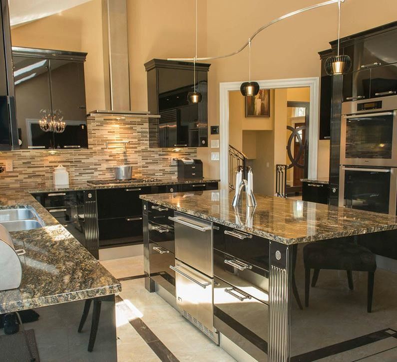 Gabinete de muebles con material de puertas avanzado y HDF