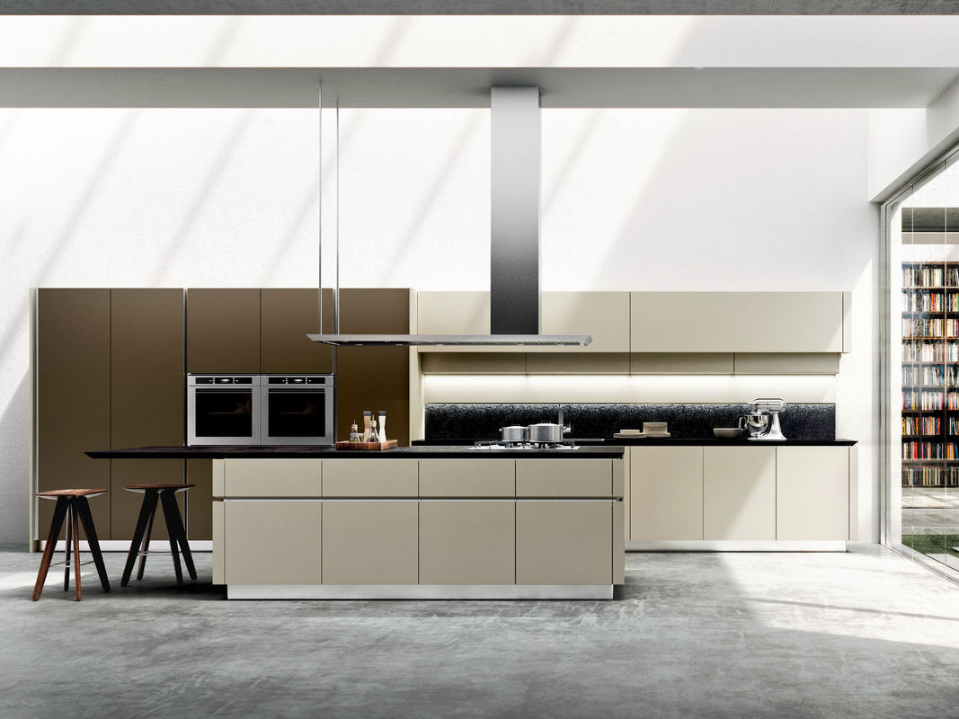 Blum Hardware y acabado de chapa YALIG Smart Shaker gabinete de cocina para el apartamento