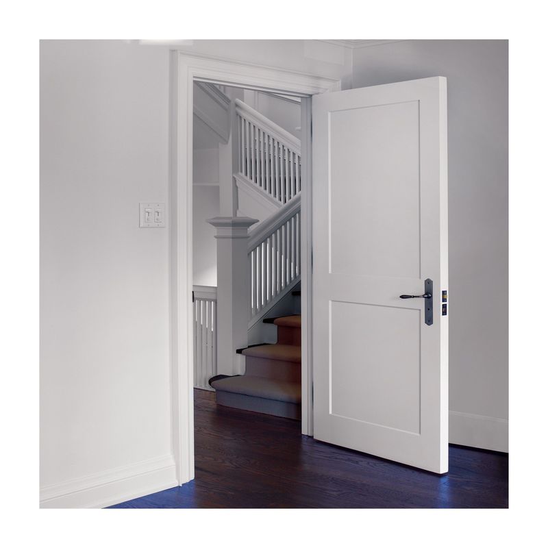 Puerta de la habitación interior de seguridad impermeable YALIG Puerta de madera clásica de lujo personalizada