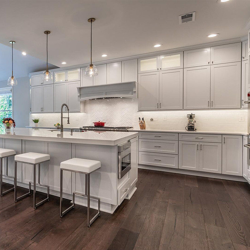 Mucho ODM / OEM Muebles italianos gabinetes de cocina de madera inteligentes para el mercado personalizable