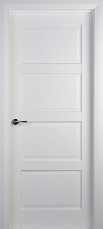 Puertas interiores de madera maciza de lujo de estilo americano con marcos de tamaño personalizado