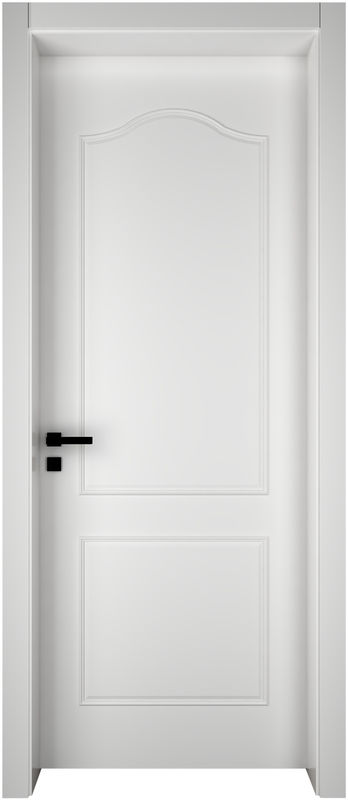 Impermeable Tamaño personalizado de lujo MDF contemporáneo Interior Puerta de madera para apertura lateral