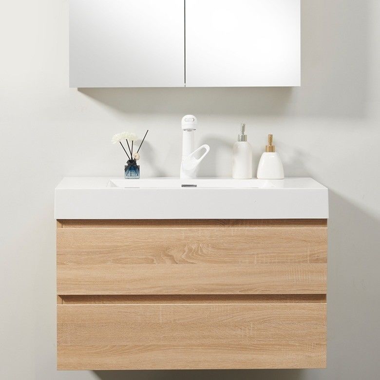 Slides de cajones Hardware High End Set de baño personalizado con material de carcasa MR-MDF
