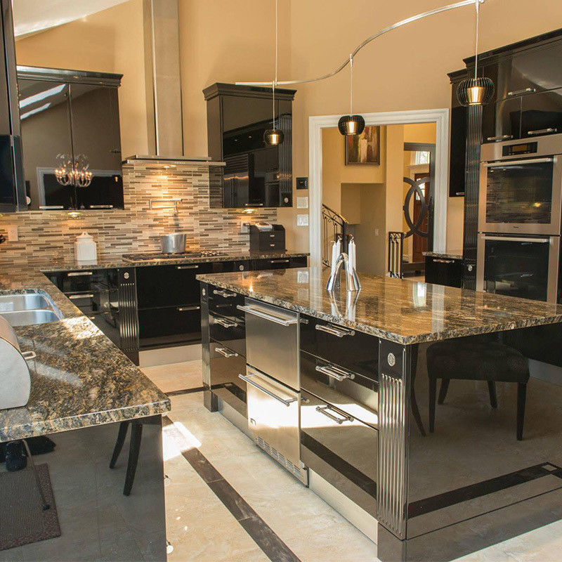 Muebles italianos de madera sólida de lujo de color veneer personalizado