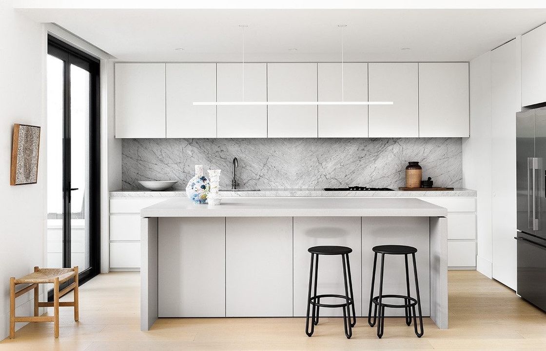 Mdf Modular Ases Modernos Armarios Conjuntos en acabado de chapa para gabinetes de cocina Bunnings
