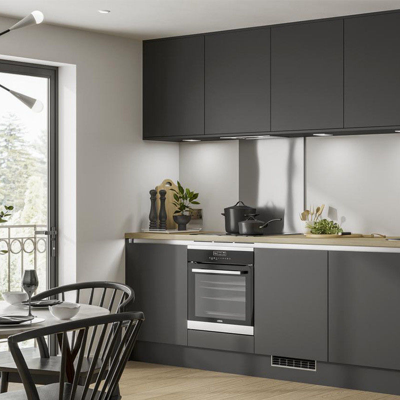 Armoir de pared de cocina inteligente de diseño moderno impermeable con panel de puerta duradero