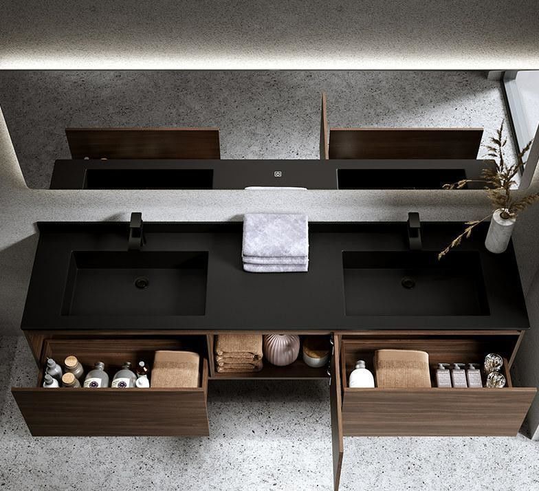 Muebles europeos hechos a la medida Comedor de esquina con fregadero Popular y de buen aspecto