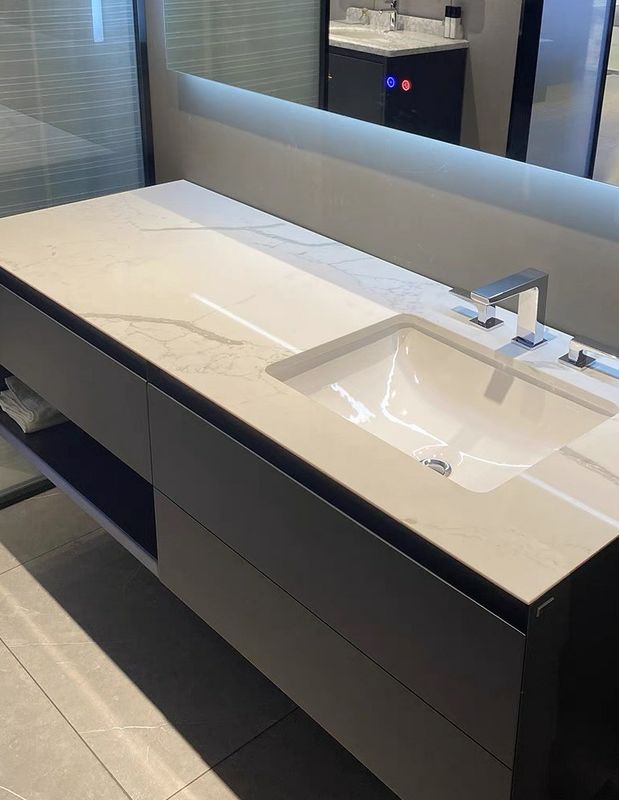 Muebles europeos hechos a la medida Comedor de esquina con fregadero Popular y de buen aspecto