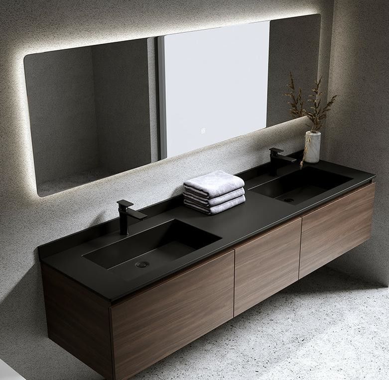 Muebles europeos hechos a la medida Comedor de esquina con fregadero Popular y de buen aspecto