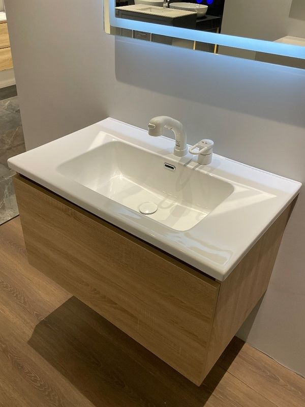 Euro Estilo Diseño Moderno Armarios Espejosos Baño Vanidad Armario Espejo con MR-MDF