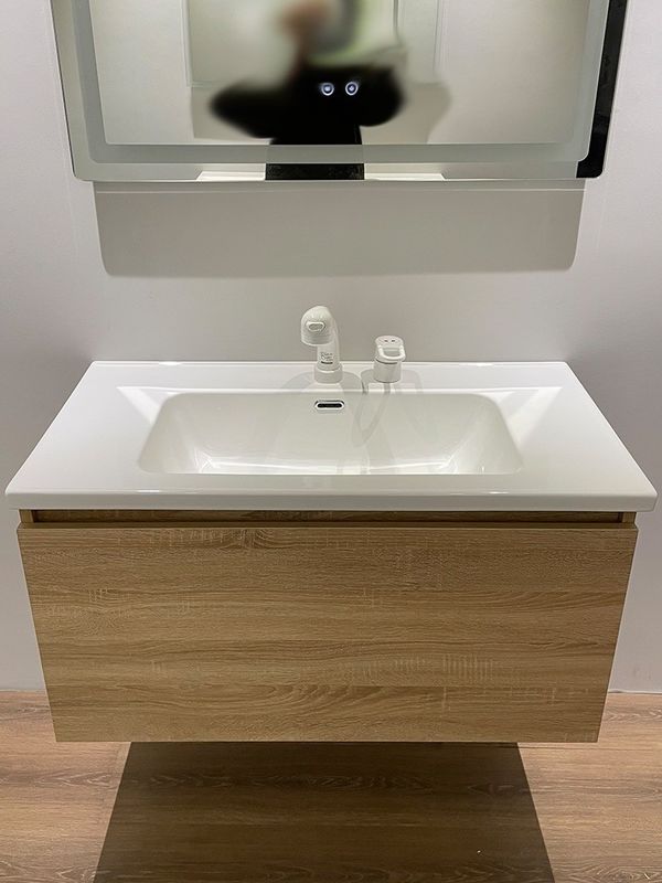 Euro Estilo Diseño Moderno Armarios Espejosos Baño Vanidad Armario Espejo con MR-MDF