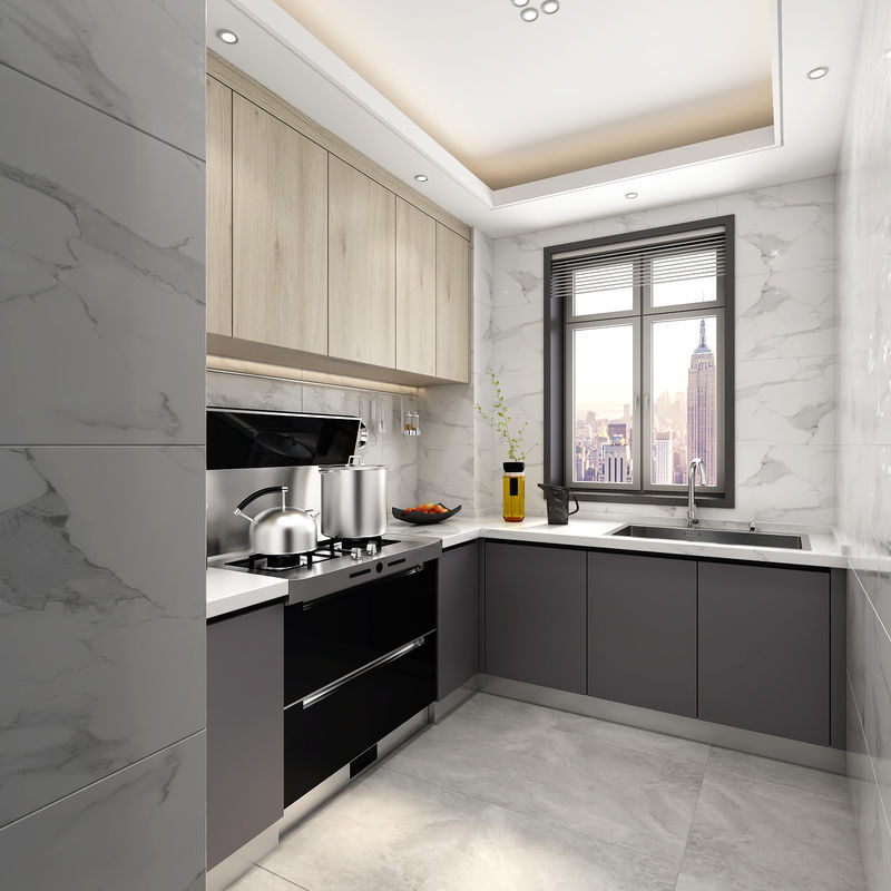 Highly ODM/OEM Diseño Moderno Inodoro Cuarto colgante de pared Conjunto para muebles de cocina