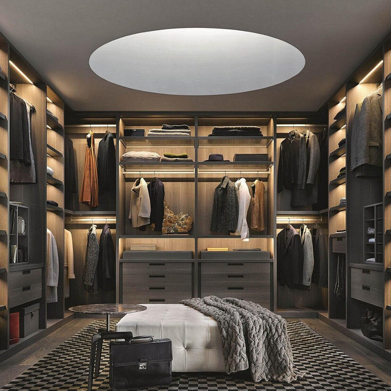 Armario de puertas correderas de estilo moderno para dormitorio de alta gama 2023 Diseño personalizable