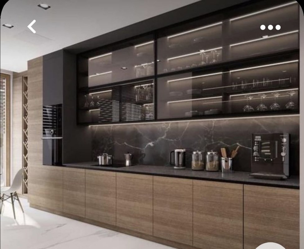 Armarios de cocina modulares asequibles con tablero de melamina y hardware Blum en Sri Lanka