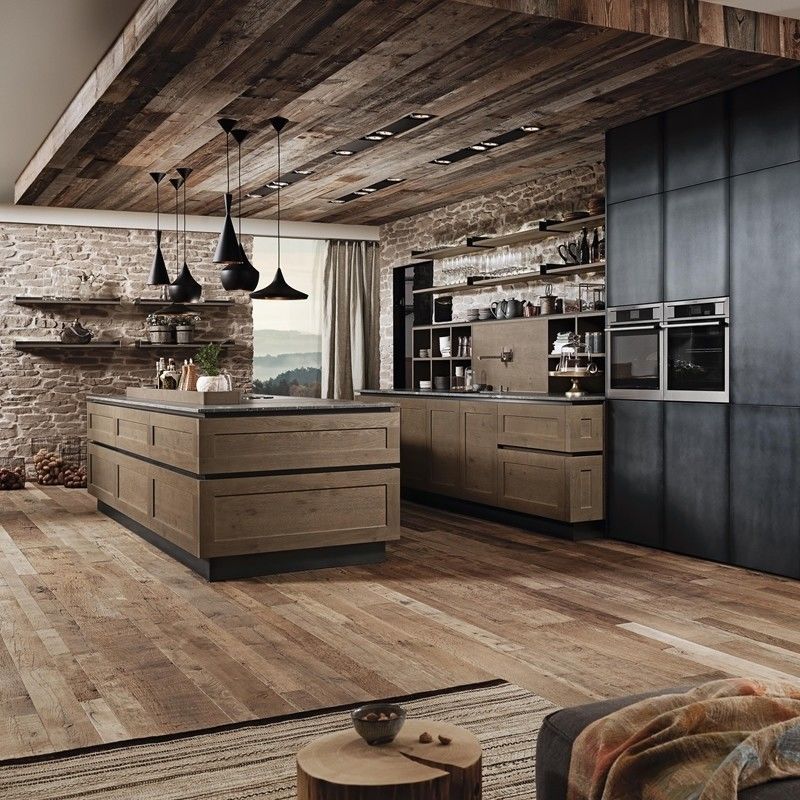 Muebles de cocina de gabinete de melamina con color de carilla personalizado