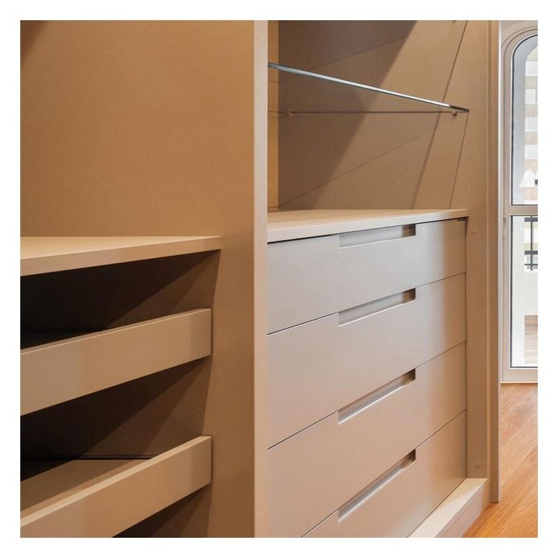 Embalaje de correo N Armario de estilo minimalista moderno para muebles de dormitorio en el apartamento