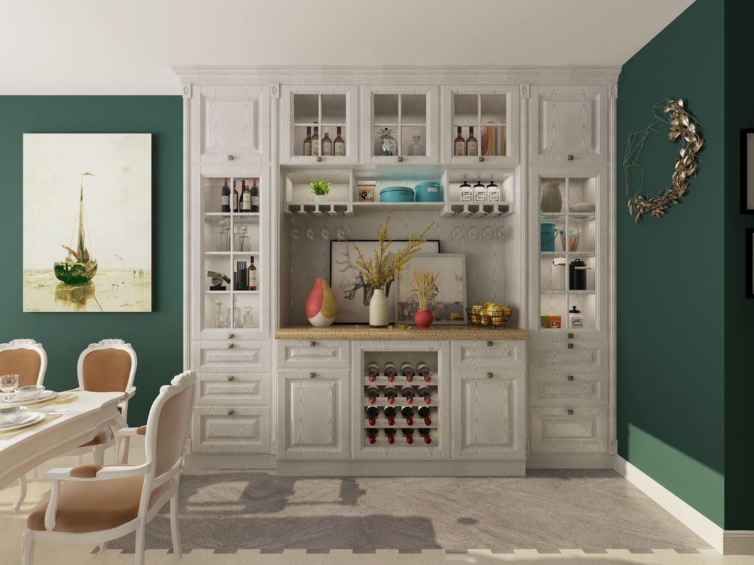 YALIG 18mm tablero de partículas gabinetes de muebles de comedor para el salón final personalizado