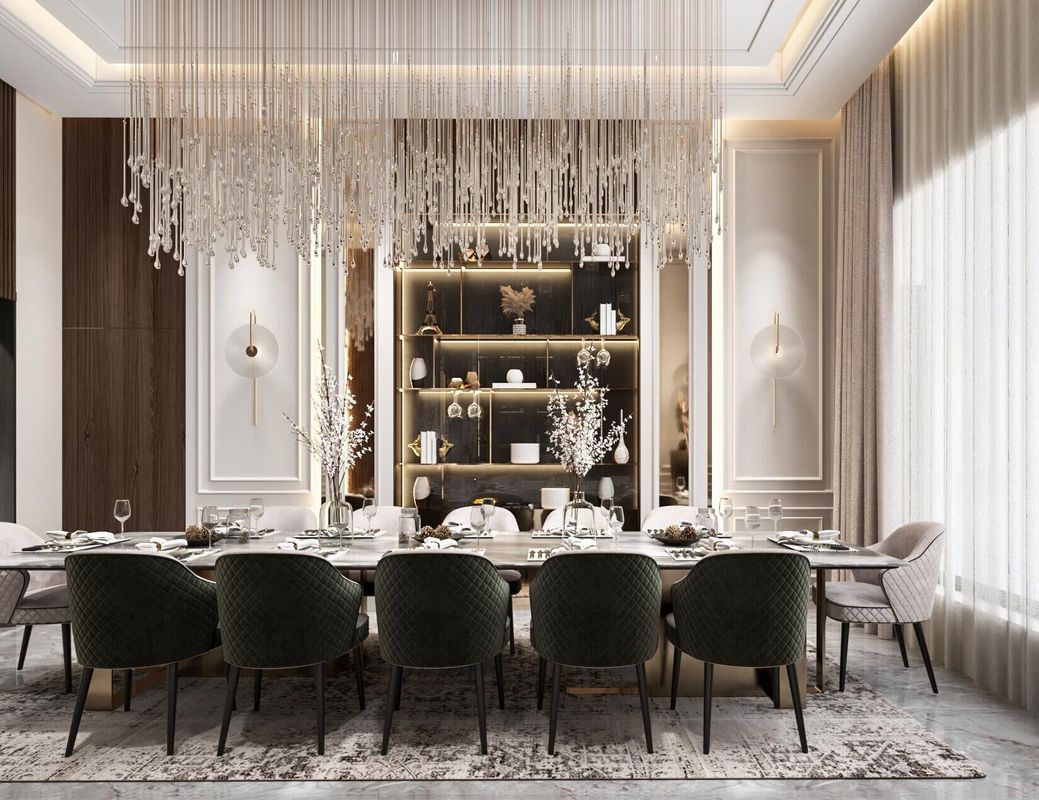 YALIG 18mm tablero de partículas gabinetes de muebles de comedor para el salón final personalizado