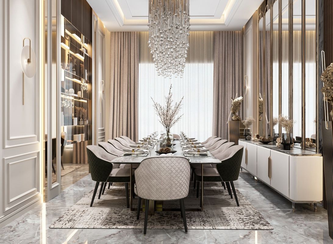 18 mm de cristal de mesa de cristal gabinete de comedor con diseño moderno y estilo de madera PANEL