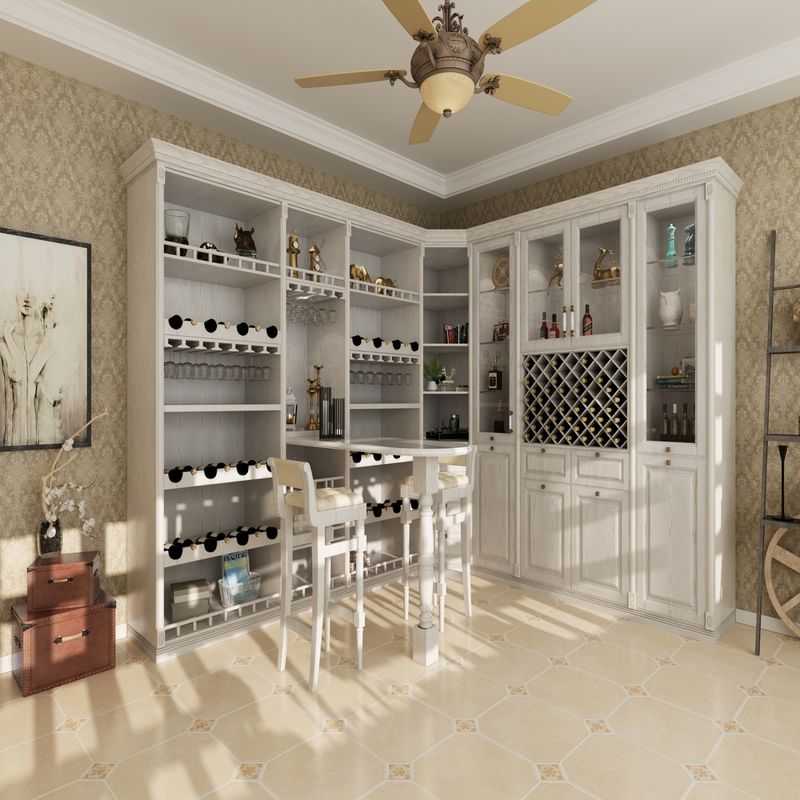 Cabinet de exhibición de muebles de diseño moderno de alta gama personalizado para comedor OEM ODM