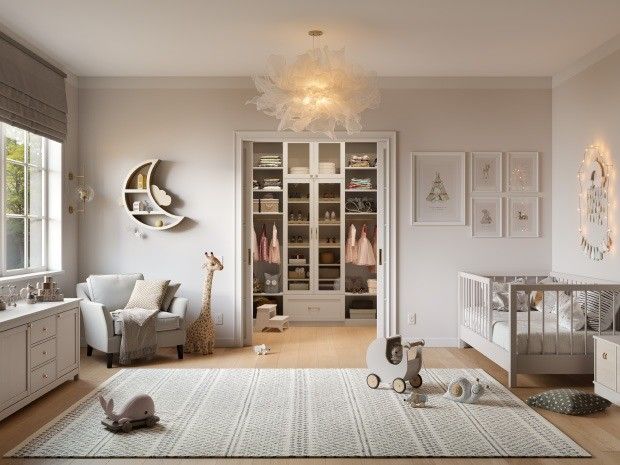 Muebles de dormitorio para master armario armario de alta gama de madera en diseño de estilo moderno