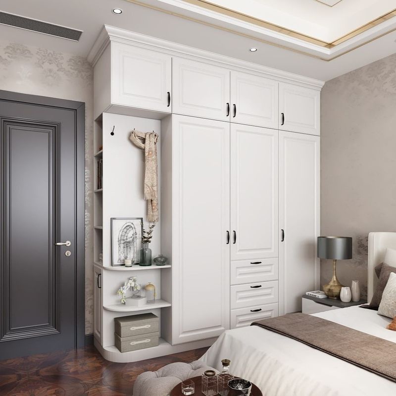 Custom High End Mr Hdf Dormitorio de mesa Apartamento Armario Armario para el hogar Villa Hotel