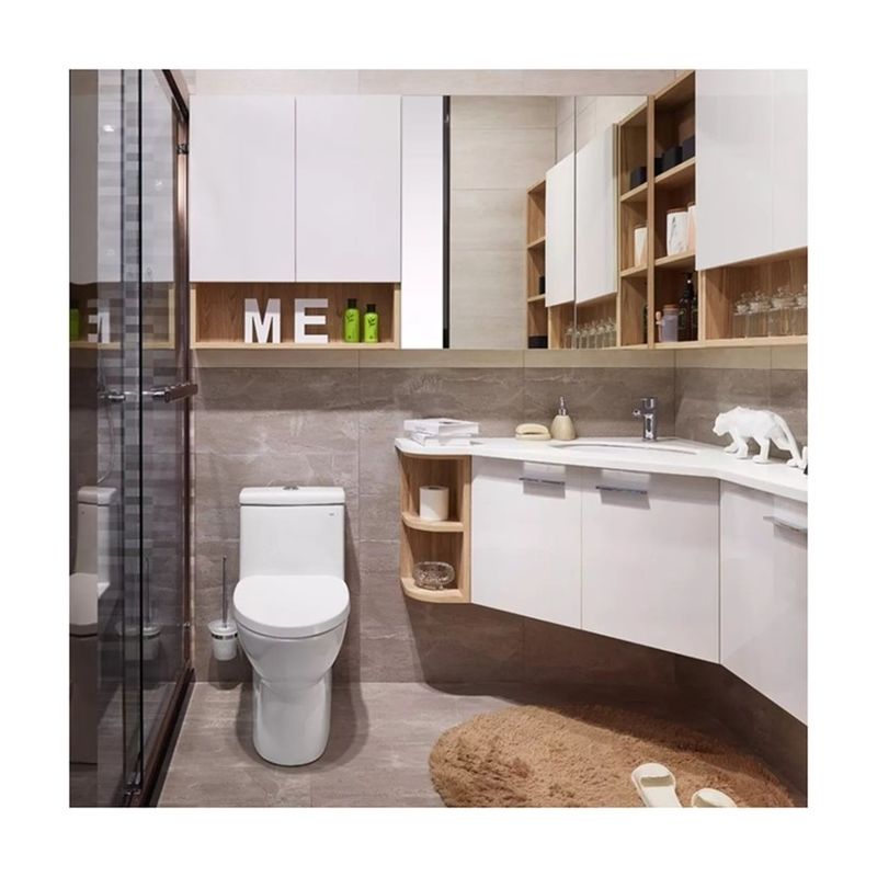 Incluye Cuenca Sí Triangular Esquina Set de Baño Vanidad con Espejo y Grifón