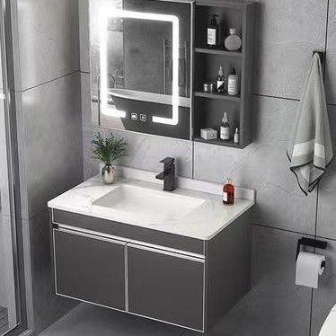 Smart Mirror pantalla táctil LED iluminado Salón de la pared gabinete con espejo en el baño