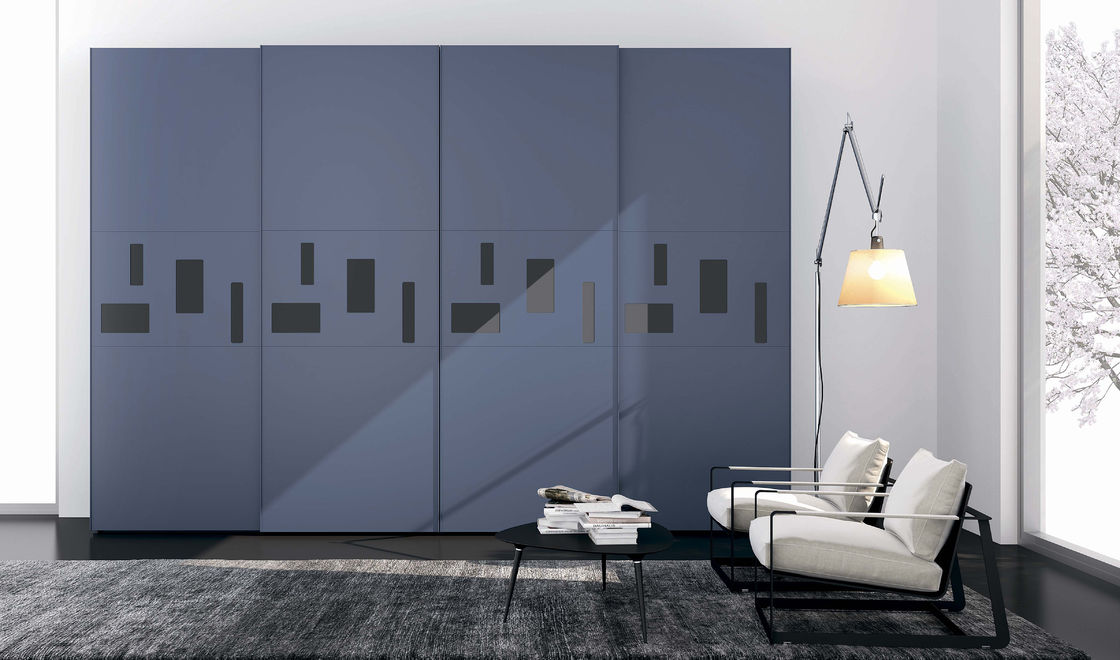Moderno PANEL Extensible estilo de madera puerta corredera armario de almacenamiento armario para el dormitorio