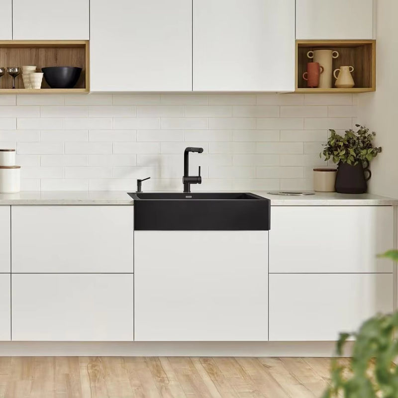 2024 Armarios de cocina en forma de U con isla La combinación perfecta de estilo y función