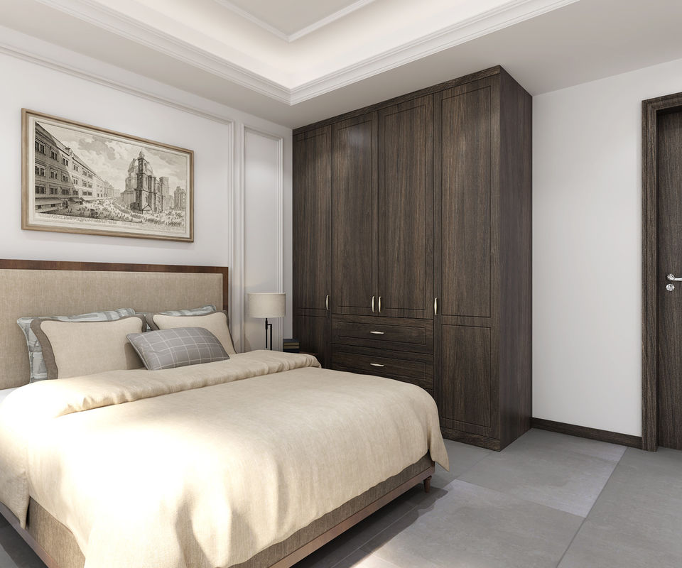 Muebles de dormitorio portátiles Armario de diseño abierto personalizado para armarios de chapa de chapa moderna