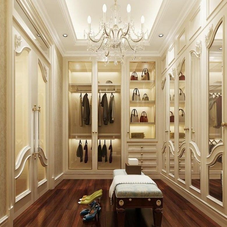 Almacenamiento versátil hecho simple con nuestra tendencia Francés elegante armario estilo de madera panel