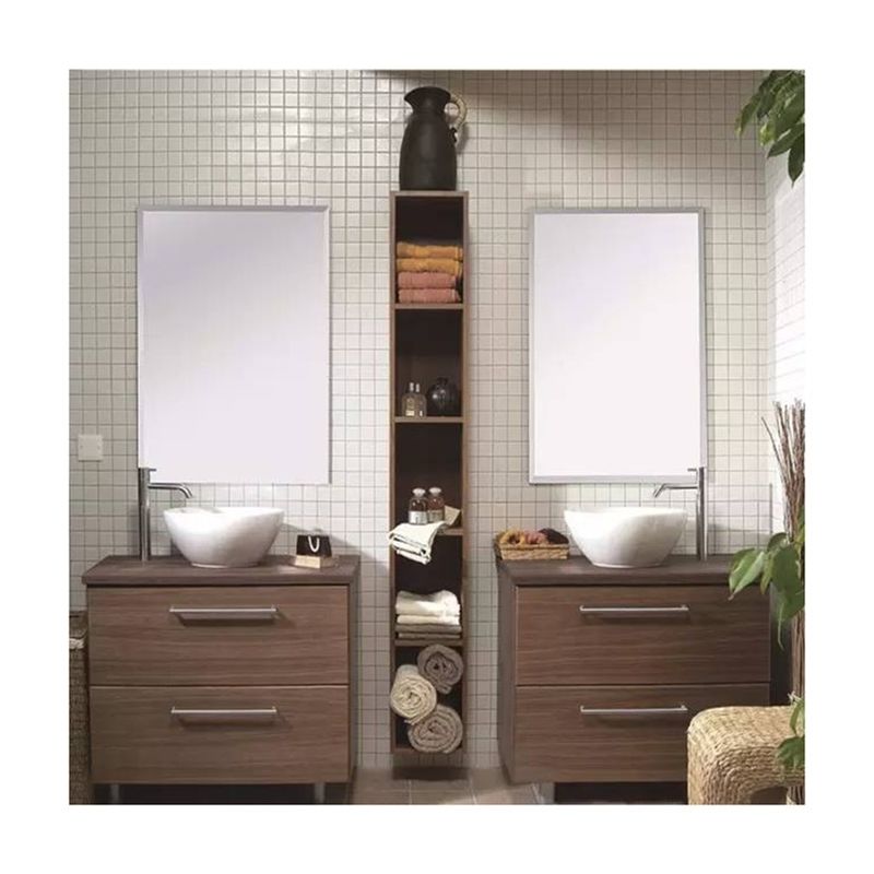 Color personalizado Equipo de baño de hotel de vanidad Ancho 38-46 pulgadas para necesidades personalizadas