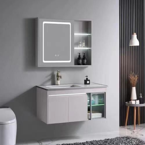 Gabinete de muebles de baño de lujo YALIG con color personalizado y 38-46 de ancho
