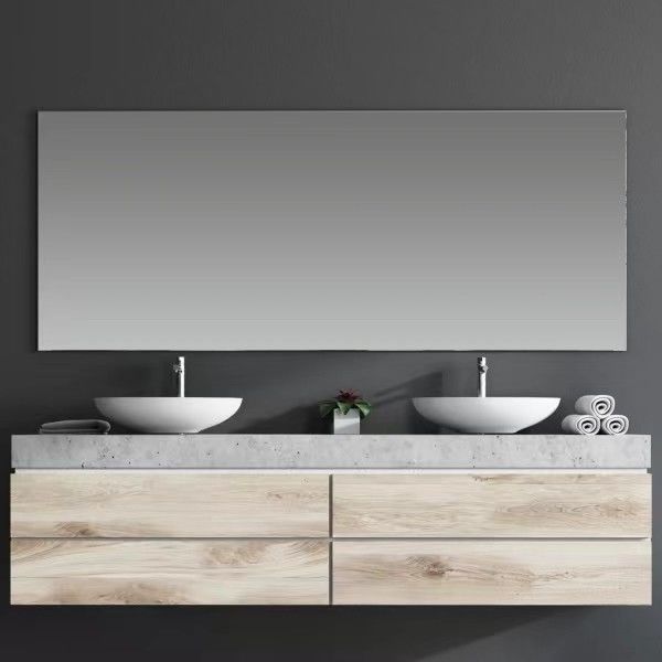 Gabinete de muebles de baño de lujo YALIG con color personalizado y 38-46 de ancho