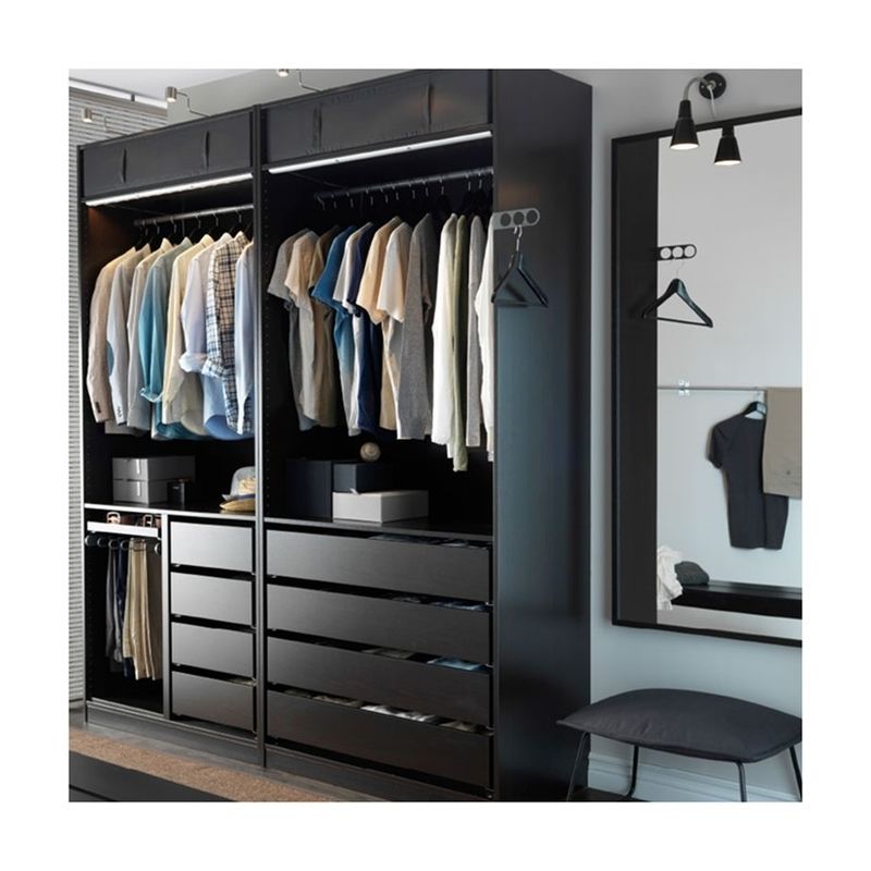 Armario de dormitorio de madera de estilo moderno para las necesidades del dormitorio