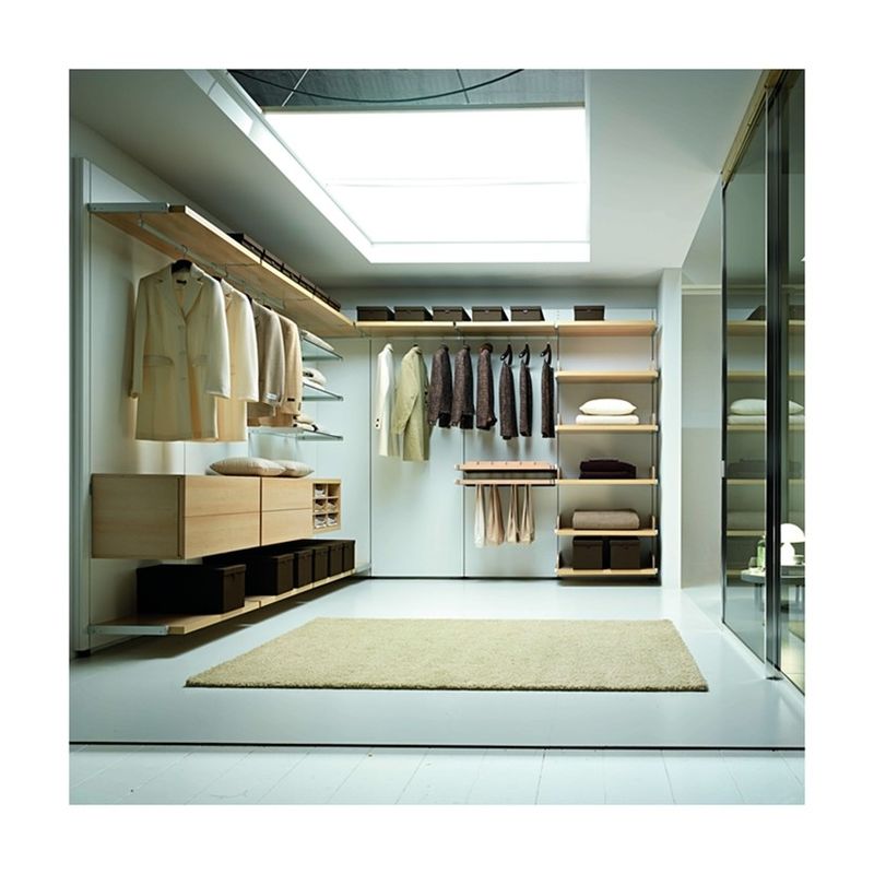 Estilo de diseño contemporáneo Custom Walk In Closet para muebles de dormitorio modernos