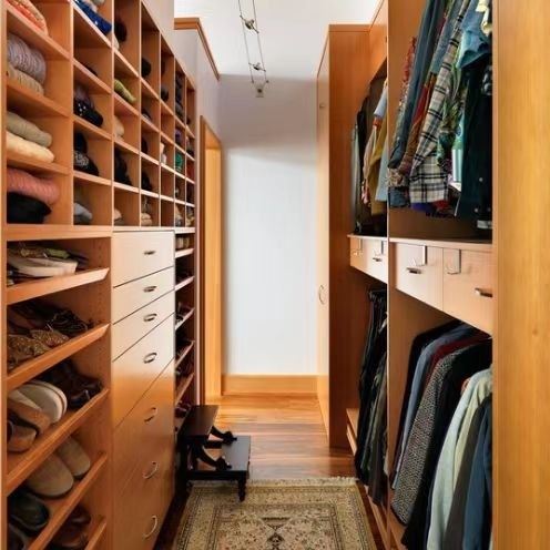 Estilo de diseño contemporáneo Custom Walk In Closet para muebles de dormitorio modernos
