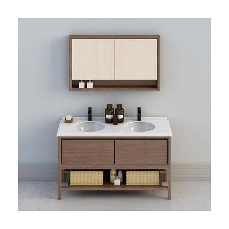 El gabinete de lavabo totalmente montado de YALIG es la opción perfecta para sus necesidades de baño
