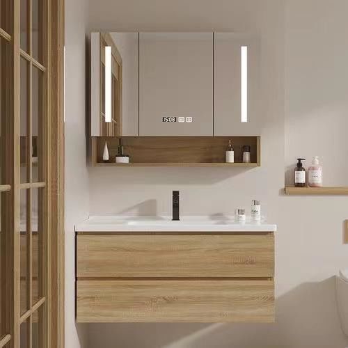 El gabinete de lavabo totalmente montado de YALIG es la opción perfecta para sus necesidades de baño
